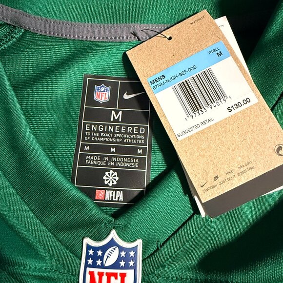 Nike NFL Men's Aaron Rodgers Jets #8 Jersey Medium NEW WITH TAGS - Picture 4 of 8